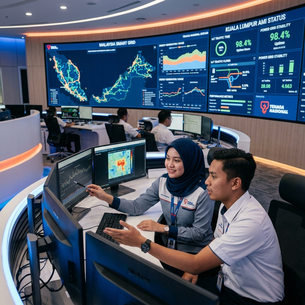 Delta Prima Metering AMI Control Center in Malaysia
